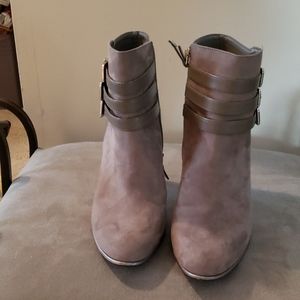 Sam & Libby suede  boots worn once